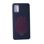 Aizmugurējais vāciņ&scaron; Evelatus Samsung A41 Soft Touch Silicone Case DR Logo N1 Red Black 4752192044138 EVE44138 (4752192044138)