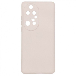 Evelatus Huawei P50 Pro Nano silikoon&uuml;mbris, pehme puutega TPU, beež