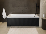 Vann Besco Modern, 180 x 80 cm, soonikkoes musta viimistlusega