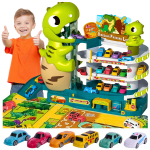 Dinosauruste parkimine 6 auto ja automaatliftiga
