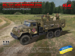 Liimitav mudel ICM 35017 ZіL-131 with DShKMd crew Armed Forces of Ukraine 1/35