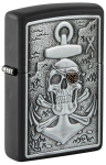 Zippo tulemasin 48122 Skull Anchor Emblem
