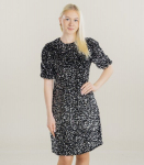 Vero Moda Naiste kleit 10341740*03, must/h&otilde;bedane 5715826893211