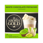 Kohvikapslid Aroma Gold White Chocolate Pistachio, 256g