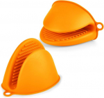 Silikoonist ahjukindad, mini, kuumakindlad, 1 paar, oranžid