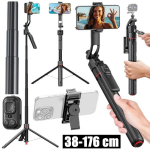 Selfie-kepp SelfieTrack Pro BERIMAX nutikas, stabiliseerimis- ja j&auml;lgimisfunktsiooniga, 176 cm