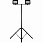 Schmith LED-valgusti 2x30W slim musta statiiviga