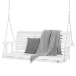 Puidust terrassi kiikpink 1,5 m, valge