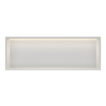 Vannitoa riiul, s&uuml;vistatav Wall-Box One - valge Lediga - 30X90X10 cm