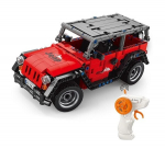 Puldiga juhitavad ellu&auml;ratavad ehitusklotsid Jeep, 448 osa