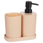 Vedelseebi dosaator hambaharja tassi ja hoidikuga, plastikust, 3 osa