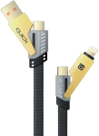 USB Quick USB-A + USB-C - USB-C + Lightning 1.2 m