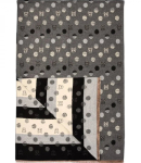 Soe sall kassid punktidega elegantne stiilne 180x70 cm Agrafka, Universaalne