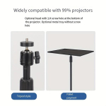 Projektori alus p&otilde;randastatiiv universaalne reguleeritav., 160MM Base + Gimbal