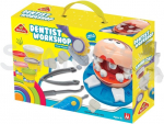 Plastiliinikomplekt "Hambaarsti t&ouml;&ouml;tuba" (5 v&auml;rvi)