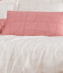 Riposo voodipesukomplekt Nordic Pink, 140x200, 2-osaline