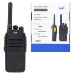 Raadiojaam DPMR R41 PRO, 0,5W, 16 kanalit, VOX, programmeeritav, 1500 mAh, k&otilde;rvaklapid mikrofoniga