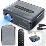 LIVMAN T972 FHD LED 8K video dekodeerimise, h&auml;&auml;ljuhtimise ja puutetundlike nuppudega juhtimise, Dolby Audio heliv&otilde;imenduse ja 300 ANSI luumeni heledusega, 1920x1080P