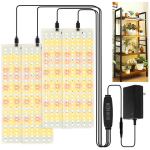 LED kasvuvalgustid taimeri ja puldiga 4 tk.