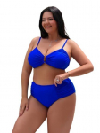 K&otilde;rge v&ouml;&ouml;kohaga kaheosaline bikiini (Plus Size)