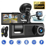 3in1 auto salvestusseade WiFi FullHD ja tagurduskaameraga