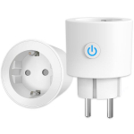Nutikas pistikupesa 16A 3680W, energiakulu loenduriga, Wi-Fi 2,4 GHz