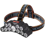 Laetav pealamp, 11 LED