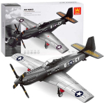 Konstruktor Wange Air force P-51 Mustang h&auml;vitaja, 256 osa