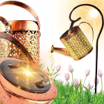 Maasse torgatav p&auml;ikeseenergiaga LED aialamp Kastekann