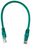 Lan kaabel Utp kat. 5e 0,5m Patchcord Rj45, roheline