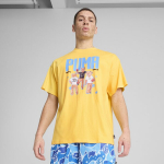 PUMA meeste vabaaja T-s&auml;rk PUMA Dylan's World Tee p&auml;ikesekollane - 63025701, kollane