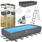 Karkassbassein Bestway APX 365, 732 cm x 366 cm x 132 cm, filtriga