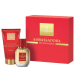 Gisada Ambassadora naistele kingikomplekt EDP 50 ml + du&scaron;igeel 100 ml