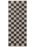 Hanse Home Handloom 1.0 vaip 80x200 &ndash; loodusvalge ja must, puuvill