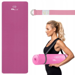 Spordimatt jooga ja fitnessi jaoks NBR 1,5 cm paksune, suur, Sporto kilimėlis jogai ir fitnesui NBR 1,5 cm storio, didelis