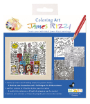 V&auml;rvimiskunst, James Rizzi, 4 motiivi, 4 raami, Fridolin, FR-11153