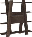 VIA-06 raamaturiiul 140-2D, tamm Grange &ndash; kaasaegne avatud riiulis&uuml;steem Meblocrossilt