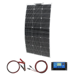 100 W painduv p&auml;ikesemoodul koos 10 A 12/24 V laadimiskontrolleriga