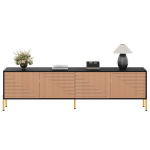 Moodne TV-kapp v&auml;rviploki disainiga, madal TV-alus, 179&times;35&times;53,5 cm, 1 tk