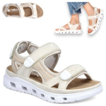 Naiste sportlikud platvormi velcro mugavad kerged sandaalid Rieker 37 38 39 39 40 41