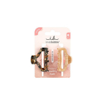 Juukseklamber Invisibobble Clipstar M Golden Roar leoparditr&uuml;kiga, topeltkomplekt