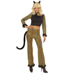 "LEOPARD" (top, sabaga p&uuml;ksid, k&otilde;rvad, v&auml;&auml;riskiviga kaelakee)