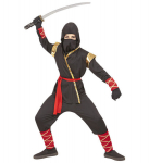 "NINJA" (kapuutsiga mantel, p&uuml;ksid, v&ouml;&ouml;, n&auml;omask, varrukad, s&auml;&auml;rekaitsmed)