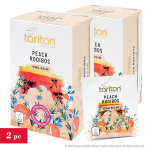 Taimne ravitee Persikas Rooibos, kotikestes (fooliumkonverdid), Tarlton, 2x(1,5g x 20tk)