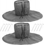 Juurekaitse k&uuml;lma eest taimedele ja puudele l&auml;bim&otilde;&otilde;duga kuni 35 cm