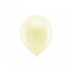 &Otilde;hupallid 23 cm, metallik, tume kreem, 100 tk