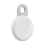 Bluetooth-j&auml;lgija Chipolo LOOP Chalk, laetav, silikoonist aas, iOS ja Android