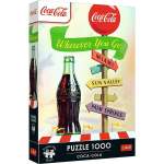 Pusle Trefl Coca-Cola Wherever You Go 1000 t&uuml;kki Premium Plus