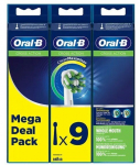Elektrilise hambaharja otsik Oral-B CrossAction CleanMaximiser vahetushari, 9 tk pakis