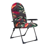 Kokkupandav aiatool Patio Samar Hoch reguleeritava seljatoe, roostevabast terasest raamiga, mitmev&auml;rviline